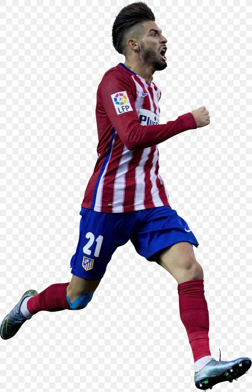 Soccer Player Atlético Madrid Football Team Sport, PNG, 848x1315px, Watercolor, Cartoon, Flower, Frame, Heart Download Free