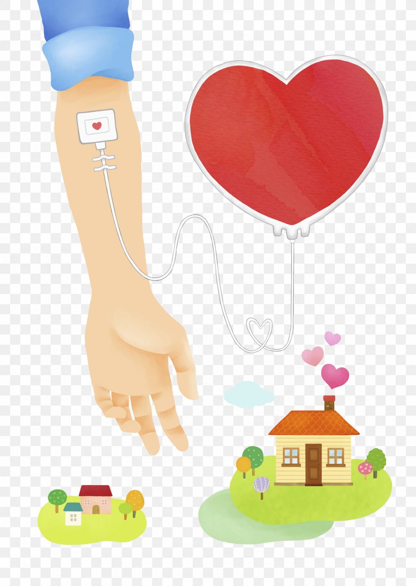 Blood Donation Designer Illustration, PNG, 1574x2219px, Watercolor, Cartoon, Flower, Frame, Heart Download Free