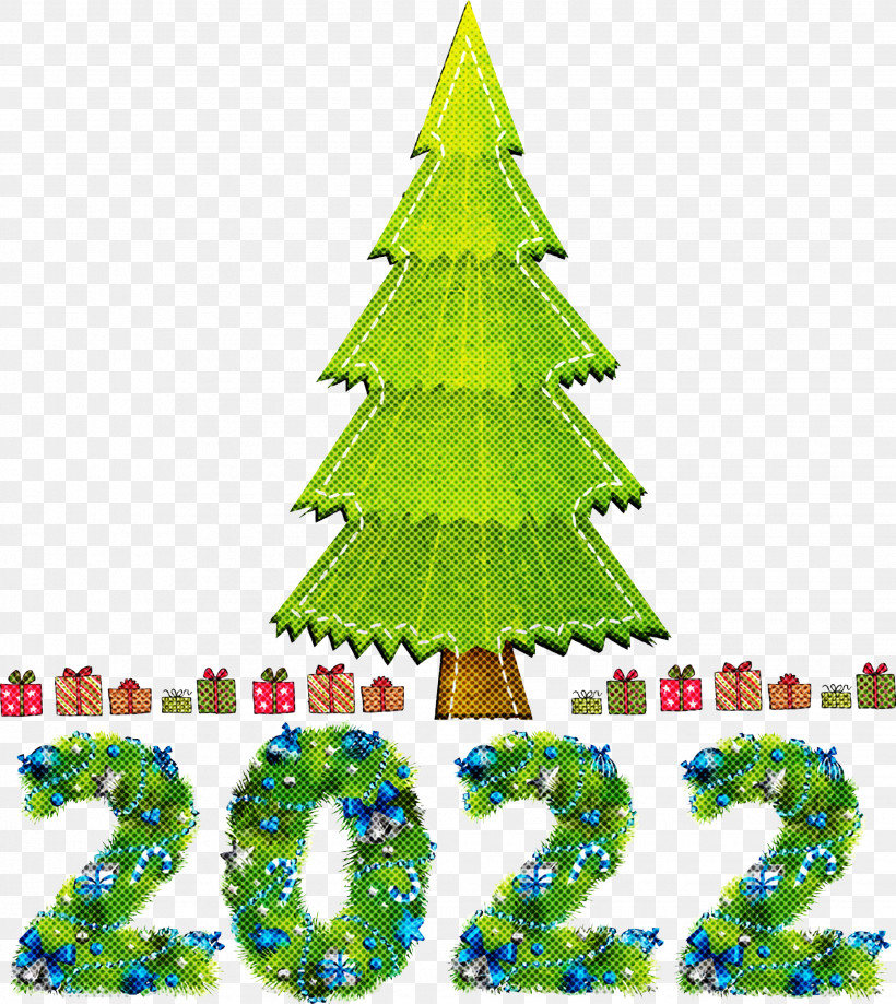2022 New Year 2022 Happy 2022 New Year, PNG, 2675x2999px, Christmas Tree, Bauble, Christmas Day, Christmas Ornament M, Conifers Download Free