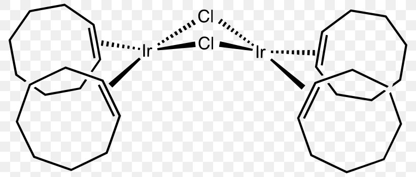 Chlorobis(cyclooctene)rhodium Dimer Cyclooctadiene Rhodium Chloride Dimer Chlorobis(cyclooctene)iridium Dimer Cis-Cyclooctene, PNG, 800x350px, Cyclooctene, Alkene, Area, Auto Part, Black And White Download Free
