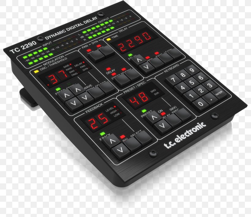 TC2290-DT Dynamic Digital Delay TC Electronic TC2290-DT Effects Processors & Pedals, PNG, 800x710px, Tc Electronic, Behringer, Delay, Digital Audio Workstation, Effects Processors Pedals Download Free