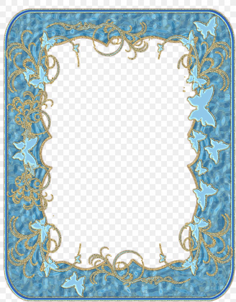 Butterfly Blue Picture Frame, PNG, 1413x1811px, Butterfly, Aqua, Area, Blue, Color Download Free