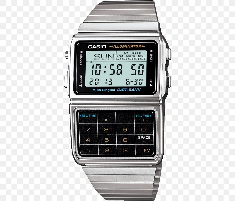 Casio CA-53W-1ER Casio Databank Calculator Watch, PNG, 700x700px, Casio Ca53w1er, Brand, Calculator, Calculator Watch, Casio Download Free