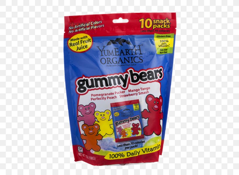 Gummy Bear Organic Food Flavor, PNG, 600x600px, Gummy Bear, Bear, Convenience Food, Flavor, Food Download Free