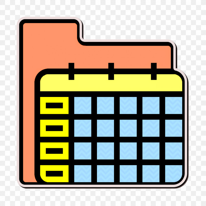 Time And Date Icon Folder And Document Icon Calendar Icon, PNG, 1160x1160px, Time And Date Icon, Calendar Icon, Folder And Document Icon, Square, Yellow Download Free