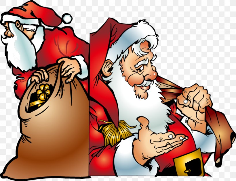 Ded Moroz Santa Claus Snegurochka Christmas New Year, PNG, 832x641px, Ded Moroz, Art, Cartoon, Child, Christmas Download Free