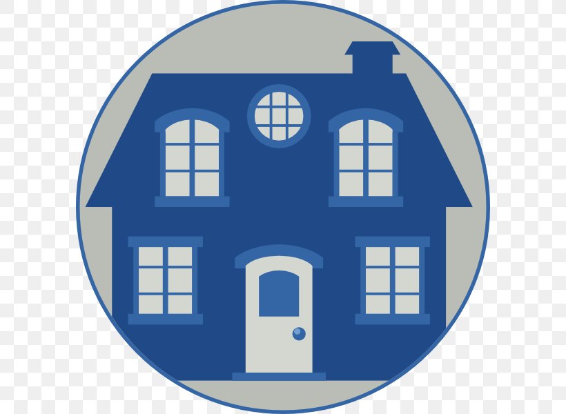 House Clip Art, PNG, 600x600px, House, Blue, Brand, Building, Cartoon Download Free
