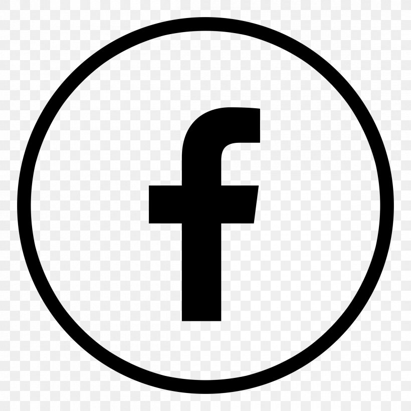 Logo Social Media Facebook Brand Clip Art, PNG, 2400x2400px, Logo, Area, Black And White, Brand, Facebook Download Free