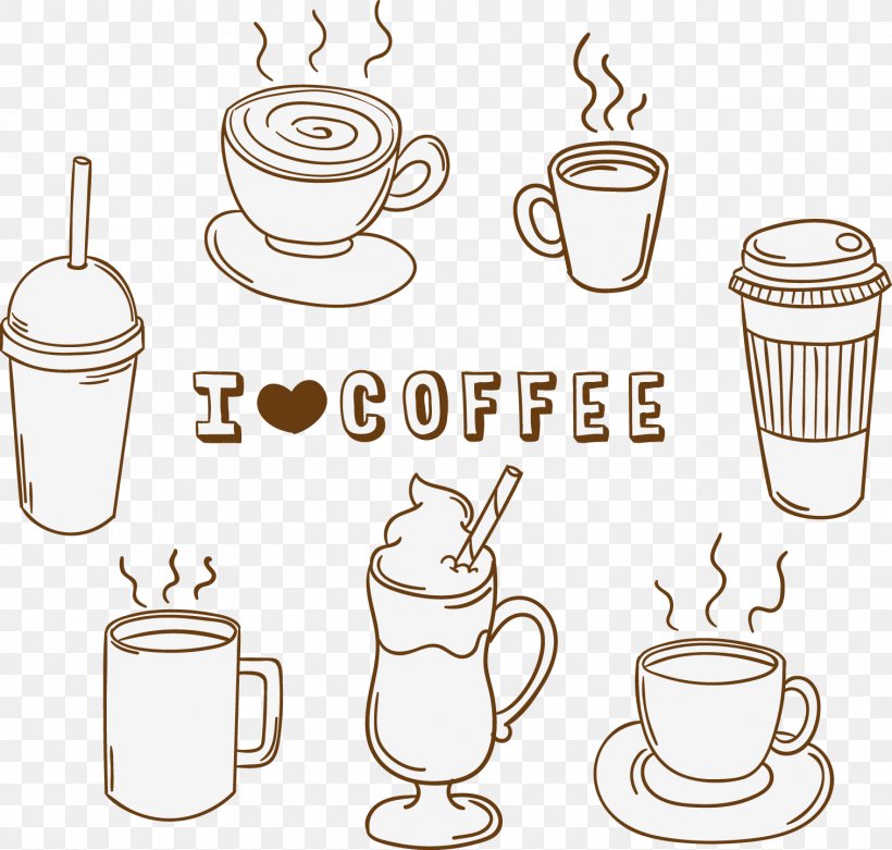 Coffee Cup Clip Art, PNG, 1514x1442px, Coffee, Coffee Cup, Cookware And Bakeware, Cup, Drinkware Download Free