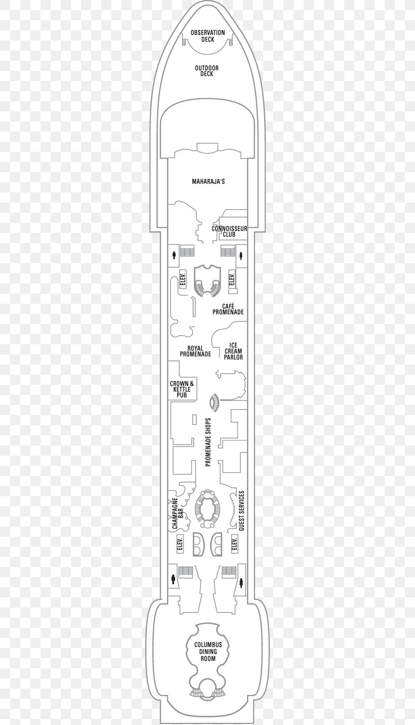 MS Independence Of The Seas Cruise Ship MS Explorer Of The Seas Royal Caribbean Cruises MS Mariner Of The Seas, PNG, 270x1432px, Ms Independence Of The Seas, Black And White, Cruise Ship, Deck, Diagram Download Free