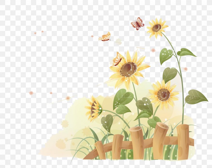 Paper Common Sunflower Art Photography Clip Art, PNG, 2036x1619px, Paper, Art, Common Sunflower, Drawing, Flora Download Free