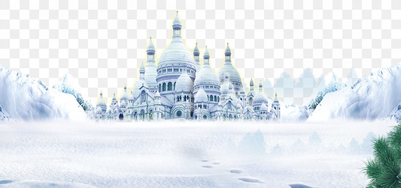 Snow Fort Winter, PNG, 1380x650px, Snow, Afterglow, Arctic, Castle, Fundal Download Free