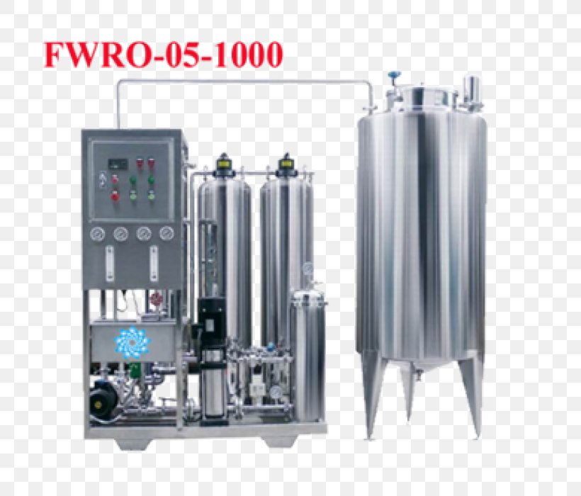 Water Filter Reverse Osmosis Plant Water Treatment, PNG, 700x700px, Water Filter, Cylinder, Filtration, Machine, Manufacturing Download Free