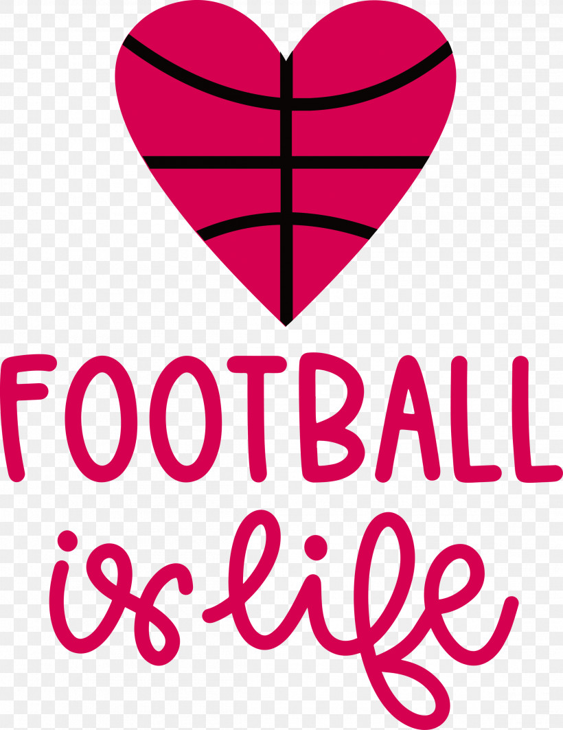 Football Is Life Football, PNG, 2314x3000px, Football, Geometry, Heart, Line, Logo Download Free