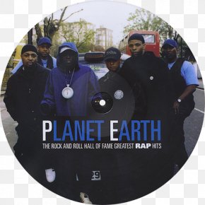 Rock And Roll Hall Of Fame - Planet Earth: The Rock And Roll Hall Of Fame Greatest Rap Hits Phonograph Record Public Enemy Album PNG