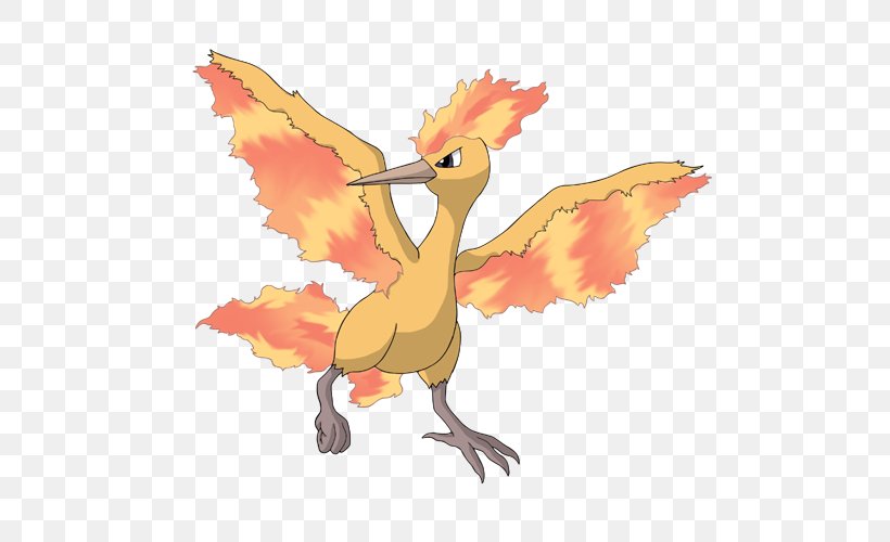 Pokémon X And Y Moltres Zapdos Entei, PNG, 500x500px, Moltres, Art, Articuno, Beak, Bird Download Free