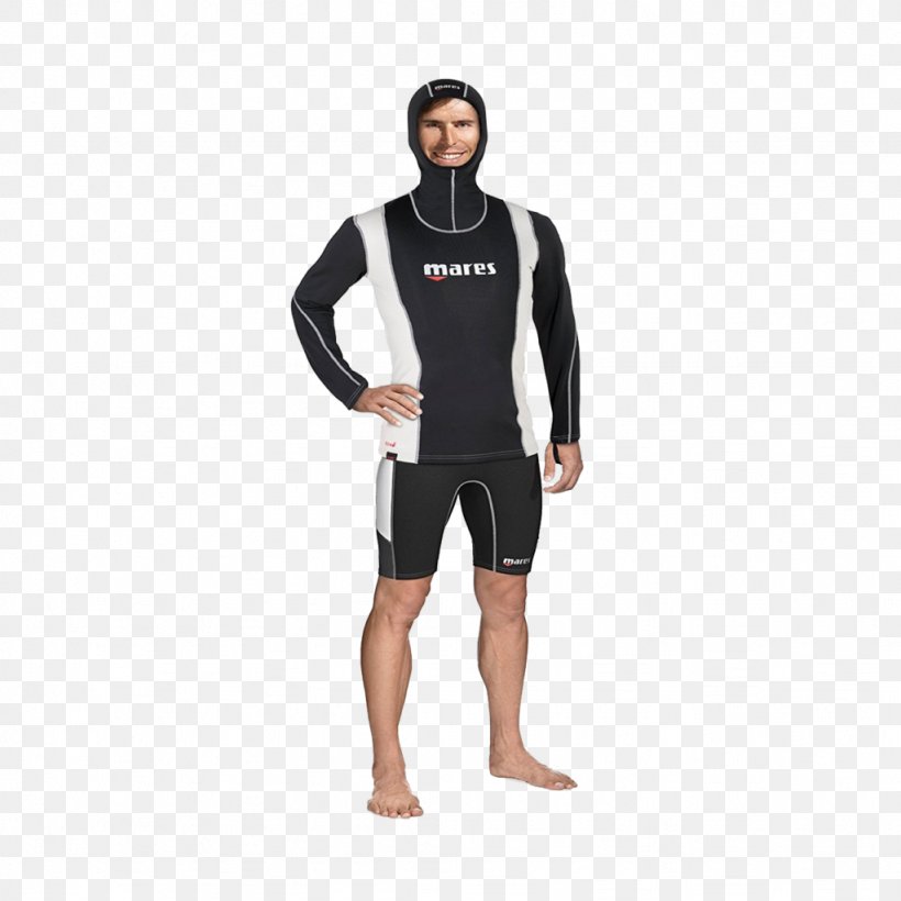 Rash Guard Mares Underwater Diving Wetsuit Diving Equipment, PNG, 1024x1024px, Rash Guard, Beuchat, Clothing, Cressisub, Diving Equipment Download Free