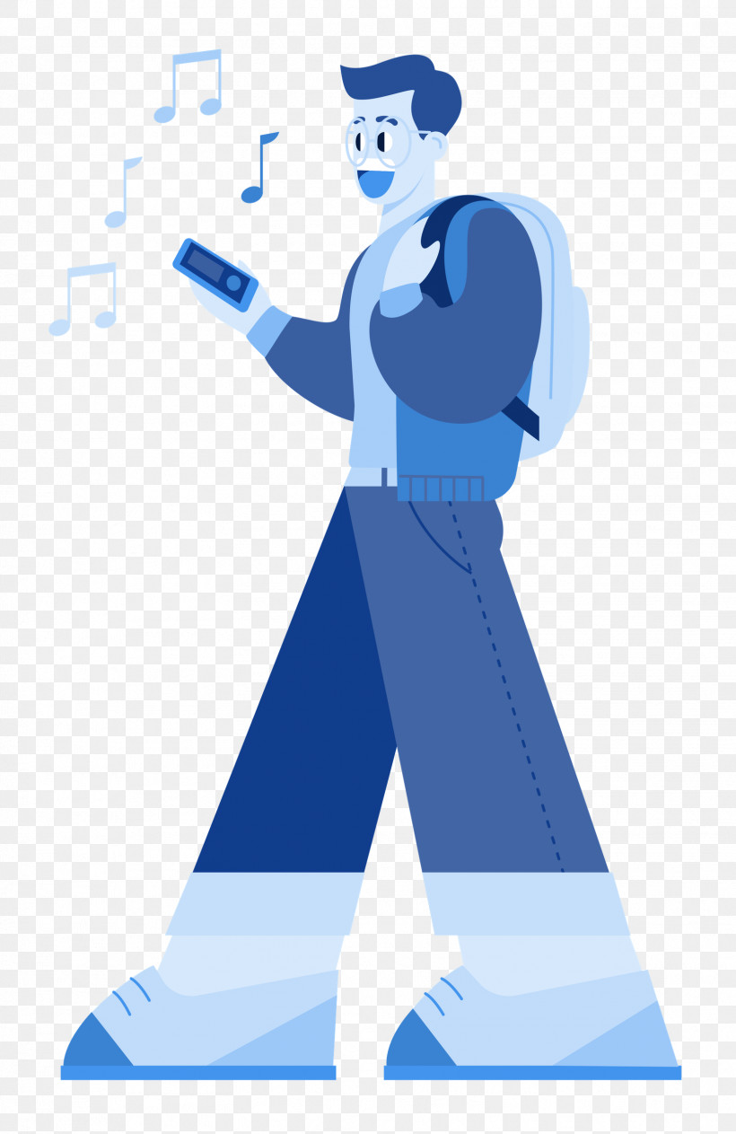 Listening Music, PNG, 1623x2500px, Listening Music, Cartoon, Clothing, Electric Blue M, Geometry Download Free