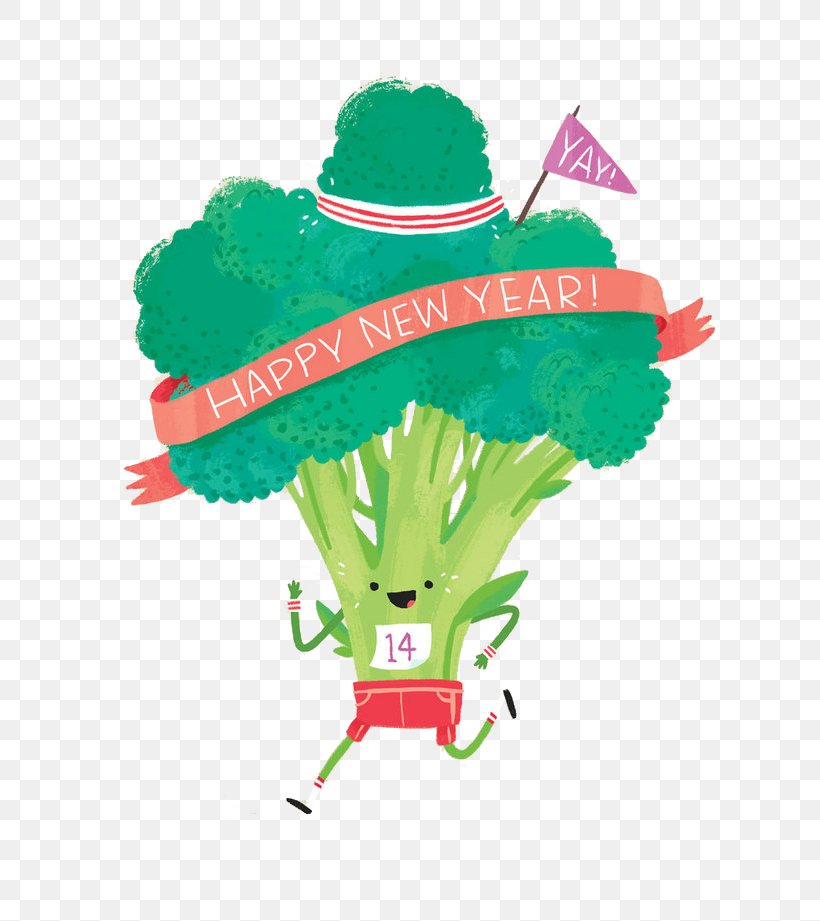 New Years Resolution Vegetable Illustration, PNG, 658x921px, New Year, Art, Cartoon, Dribbble, Eating Download Free