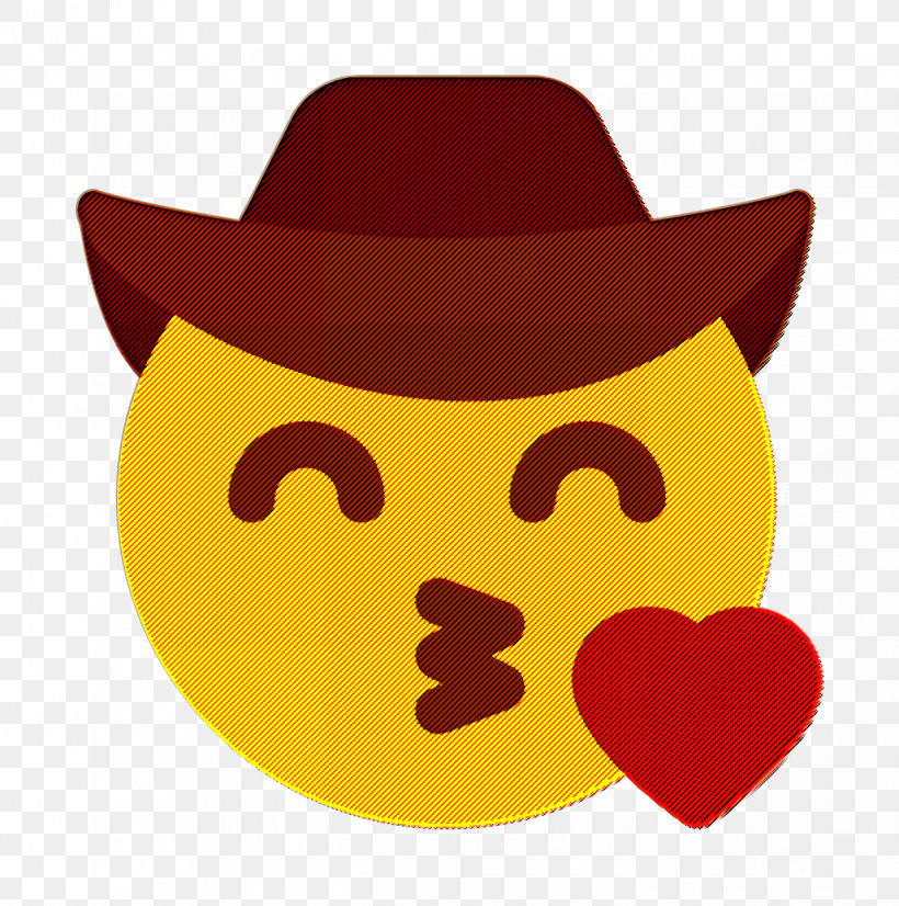 Smiley And People Icon Emoji Icon Kiss Icon, PNG, 1224x1234px, Smiley And People Icon, Artist, Cowboy, Decoration, Emoji Download Free