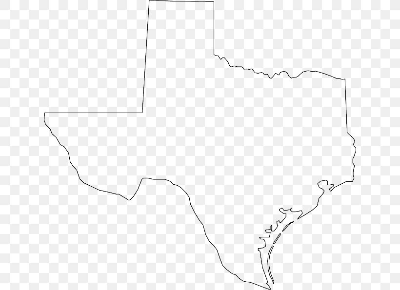 Texas Clip Art, PNG, 640x595px, Texas, Area, Black And White, Diagram, Document Download Free