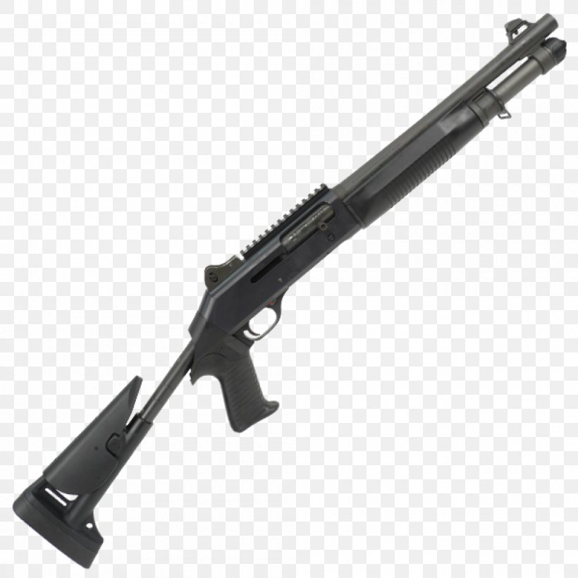 Benelli M4 M4 Carbine Stock Shotgun Pump Action, PNG, 1000x1000px, Watercolor, Cartoon, Flower, Frame, Heart Download Free