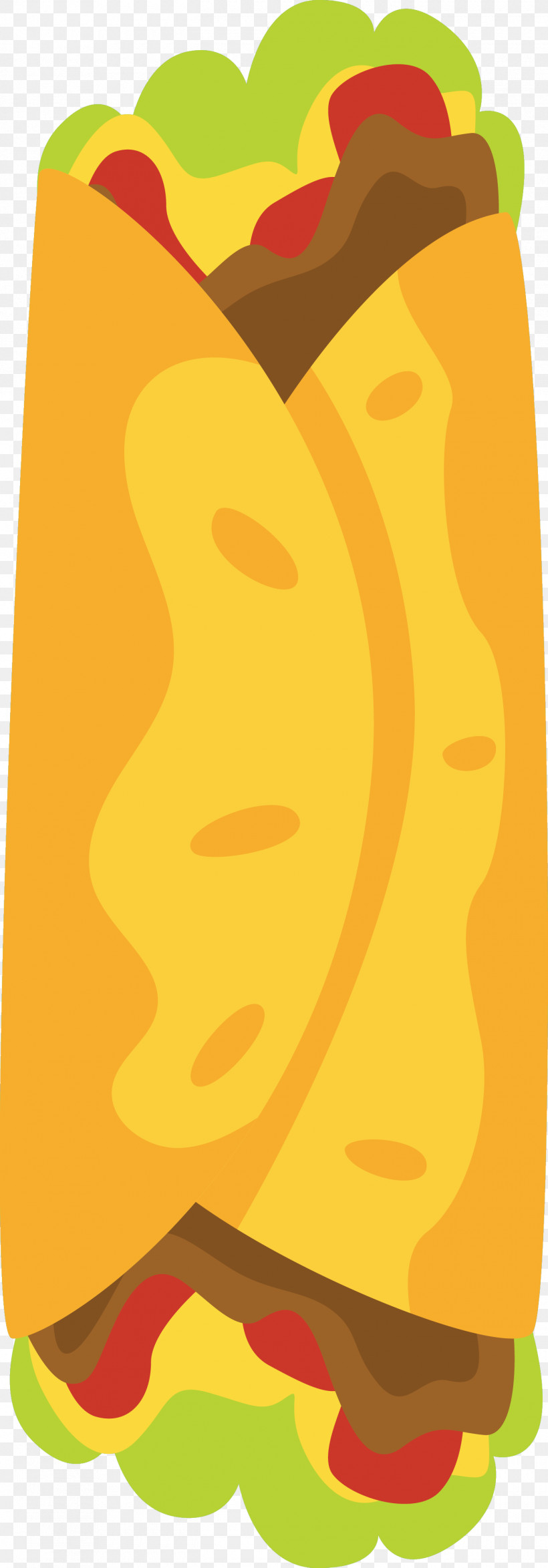 Burrito Mexican Cuisine Vector Drawing Animation, PNG, 1420x4067px, Burrito, Animation, Drawing, El Burrito Mexicano Real, Mexican Burritos Download Free