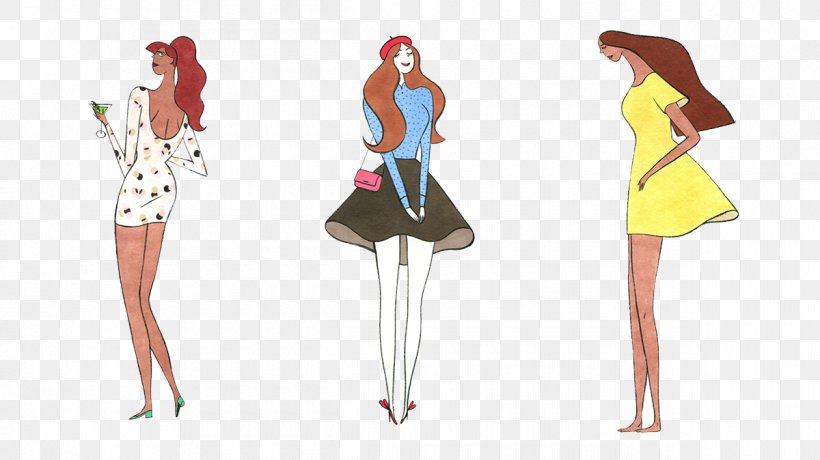 Emmanuelle Lancu4e48me Fashion Illustration, PNG, 1200x674px, Watercolor, Cartoon, Flower, Frame, Heart Download Free