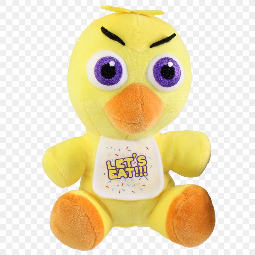 Five Nights At Freddy's: Sister Location Stuffed Animals & Cuddly Toys Funko Plush, PNG, 1000x1000px, Five Nights At Freddy S, Action Toy Figures, Baby Toys, Beak, Bird Download Free