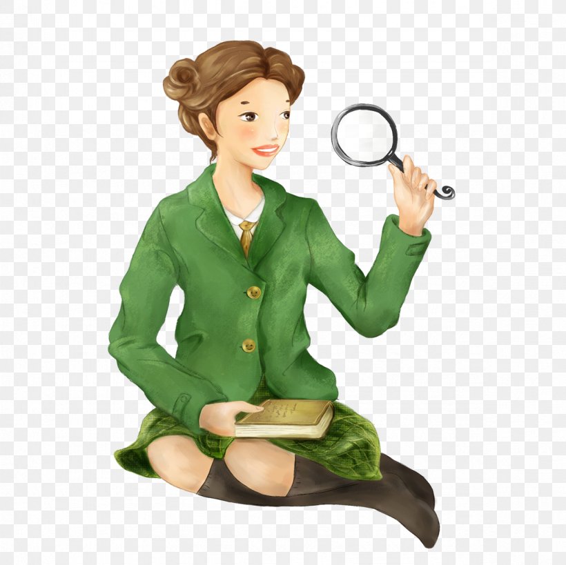 Magnifying Glass Drawing, PNG, 1181x1181px, Magnifying Glass, Art, Drawing, Fictional Character, Figurine Download Free