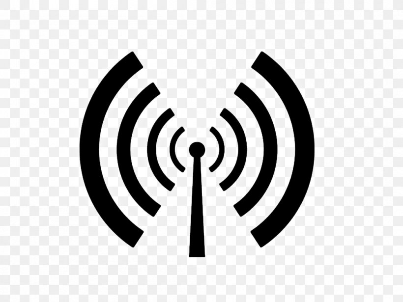 Radio Wave FM Broadcasting Radio Frequency, PNG, 1000x750px, Radio, Am Broadcasting, Amateur Radio, Black And White, Brand Download Free