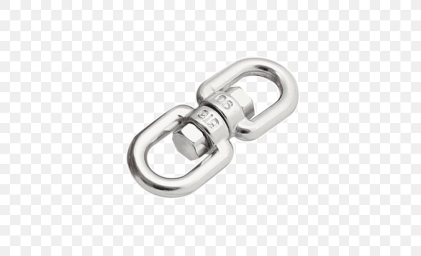 Swivel Wire Rope Steel Material Silver, PNG, 500x500px, Swivel, Body Jewelry, Carabiner, Diy Store, Hardware Download Free