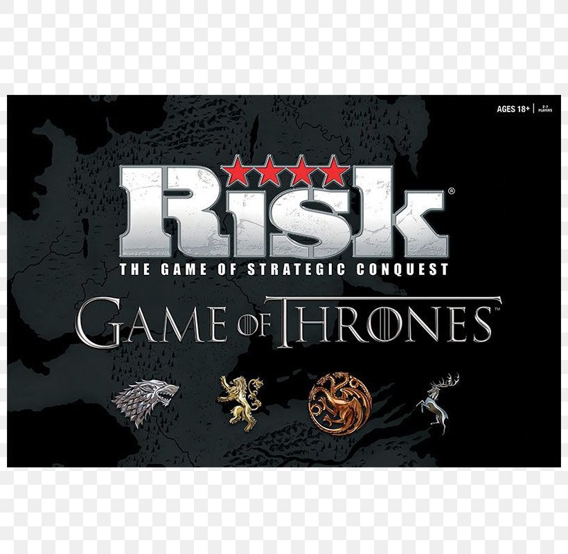 USAopoly Risk: Game Of Thrones Monopoly World Of A Song Of Ice And Fire Board Game, PNG, 800x800px, Risk, Album, Album Cover, Board Game, Brand Download Free