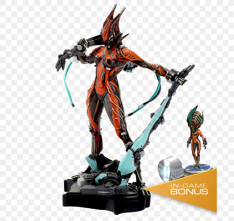 Figurine Warframe Statue Action & Toy Figures Polyresin, PNG, 700x775px, Watercolor, Cartoon, Flower, Frame, Heart Download Free