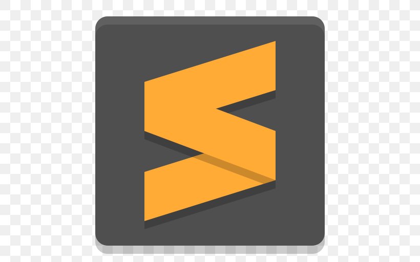 Sublime Text, PNG, 512x512px, Sublime Text, Brand, Logo, Orange