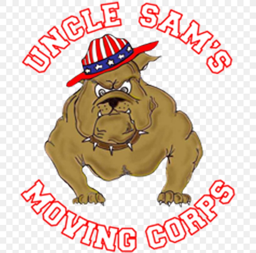 Mover Uncle Sam's Moving Corps Mandeville Covington Uncle Sams Moving Corps, PNG, 727x810px, Mover, Business, Carnivoran, Covington, Dog Download Free