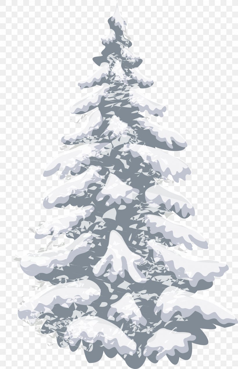 Pine Christmas Tree, PNG, 2000x3096px, Pine, Black And White, Christmas, Christmas Decoration, Christmas Ornament Download Free