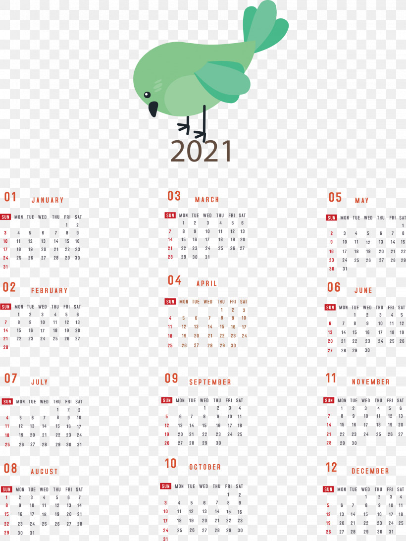 Printable 2021 Yearly Calendar 2021 Yearly Calendar, PNG, 2251x3000px, 2021 Yearly Calendar, Calendar System, Meter Download Free