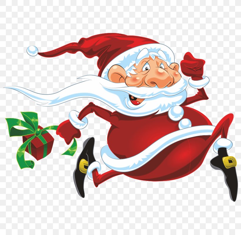 Santa Claus Vector Graphics PT Pros Santa Sleigh 5K Santa Scamper Stock Illustration, PNG, 800x800px, 5k Run, 2018, Santa Claus, Christmas, Christmas Day Download Free