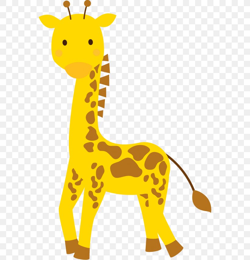 Cartoon Giraffe Baby Clipart., PNG, 566x855px, Giraffe, Animal, Animal Figure, Fauna, Giraffidae Download Free