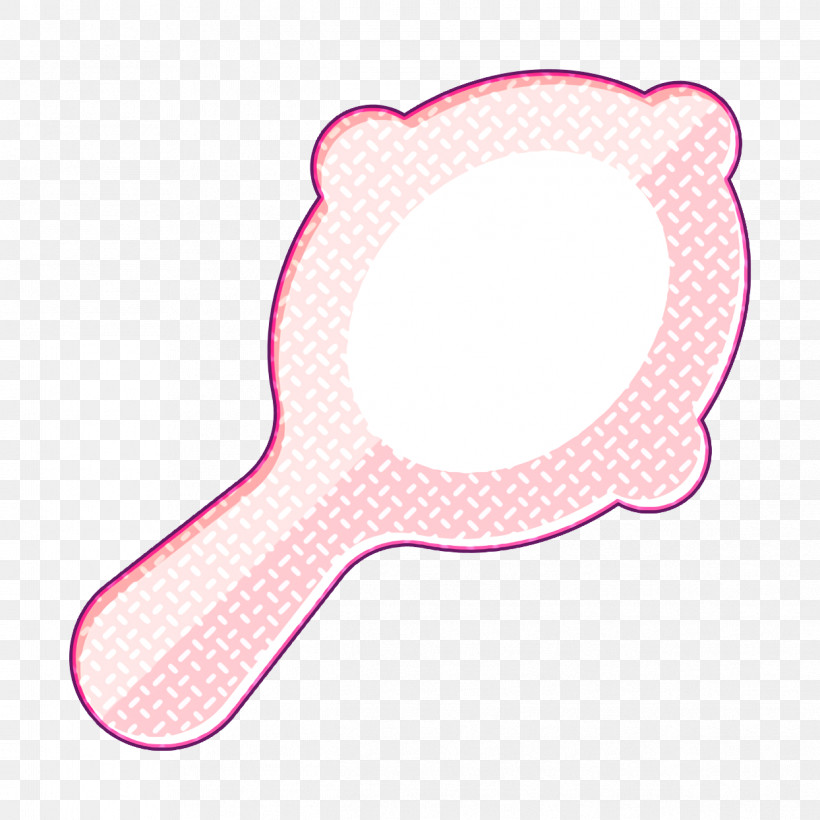 Hand Mirror Icon Sauna Icon, PNG, 1244x1244px, Hand Mirror Icon, Light, Line, Meter, Pink M Download Free