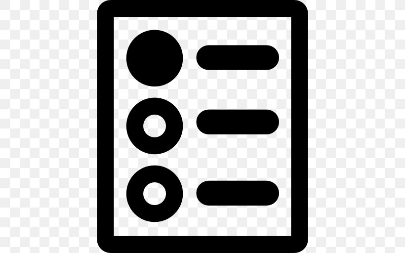 Rectangle Area Black And White, PNG, 512x512px, Checklist, Area, Black, Black And White, Clipboard Download Free