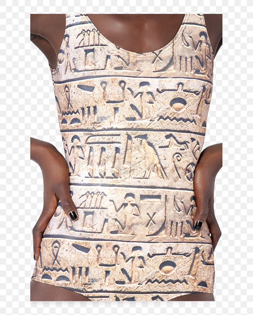 T-shirt Egyptian Hieroglyphs Sleeveless Shirt Pattern, PNG, 683x1024px, Watercolor, Cartoon, Flower, Frame, Heart Download Free