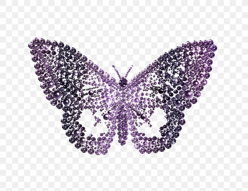 Butterfly Pearl Purple Clip Art, PNG, 660x630px, Butterfly, Birdwing, Blue, Brush Footed Butterfly, Butterflies And Moths Download Free