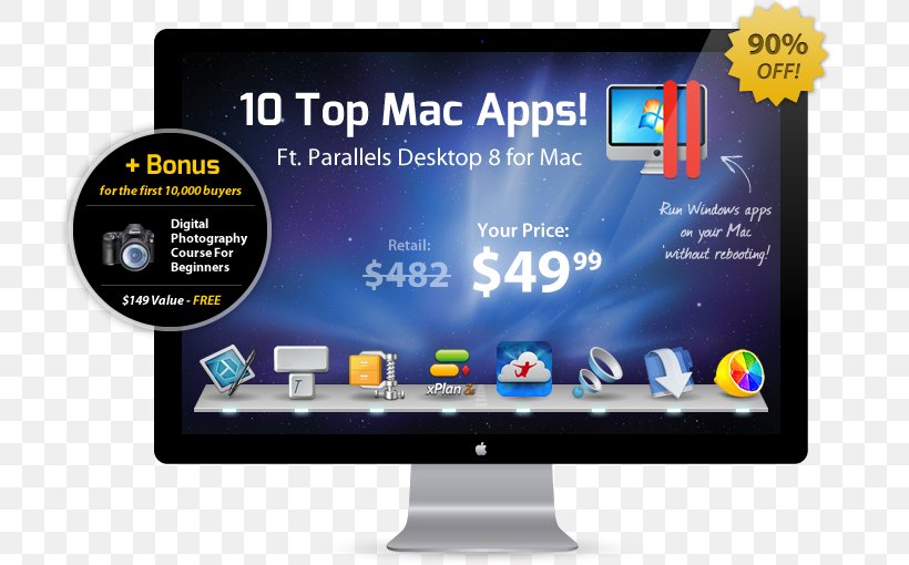 Computer Software MacBook Pro Apple Bundle IPhone, PNG, 710x510px, Computer Software, Apple, Brand, Bundle, Computer Monitor Download Free