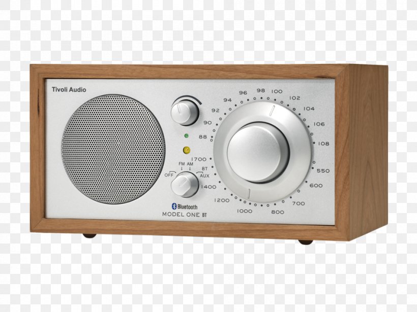 Radio Tivoli Audio Model One FM Broadcasting Bluetooth Digital Audio Broadcasting, PNG, 950x713px, Radio, Aerials, Audio Equipment, Audio Receiver, Bluetooth Download Free