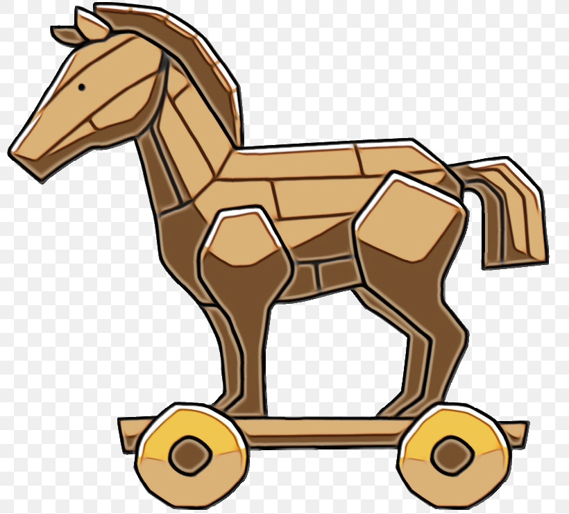 Trojan Horse Computer Security Malware Pony, PNG, 805x741px, Watercolor, Antivirus Software, Computer Security, Data, Ehc Group Download Free