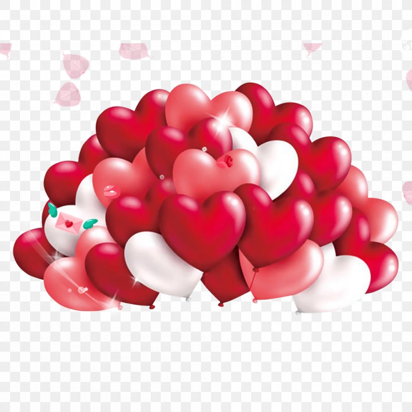 Valentine's Day Heart Birthday Clip Art, PNG, 1000x1000px, Heart, Balloon, Berry, Birthday, Congratulations Download Free