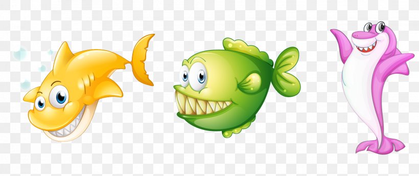 Cartoon Clip Art, PNG, 2084x875px, Cartoon, Animation, Drawing, Fictional Character, Fish Download Free