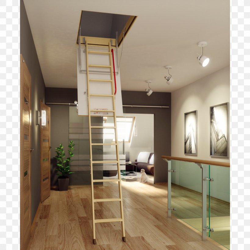 Window Attic Ladder Stairs Loft, PNG, 1200x1200px, Window, Attic, Attic Ladder, Building, Ceiling Download Free